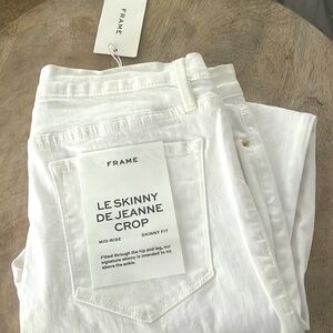 Frame le skinny de Jeanne crop